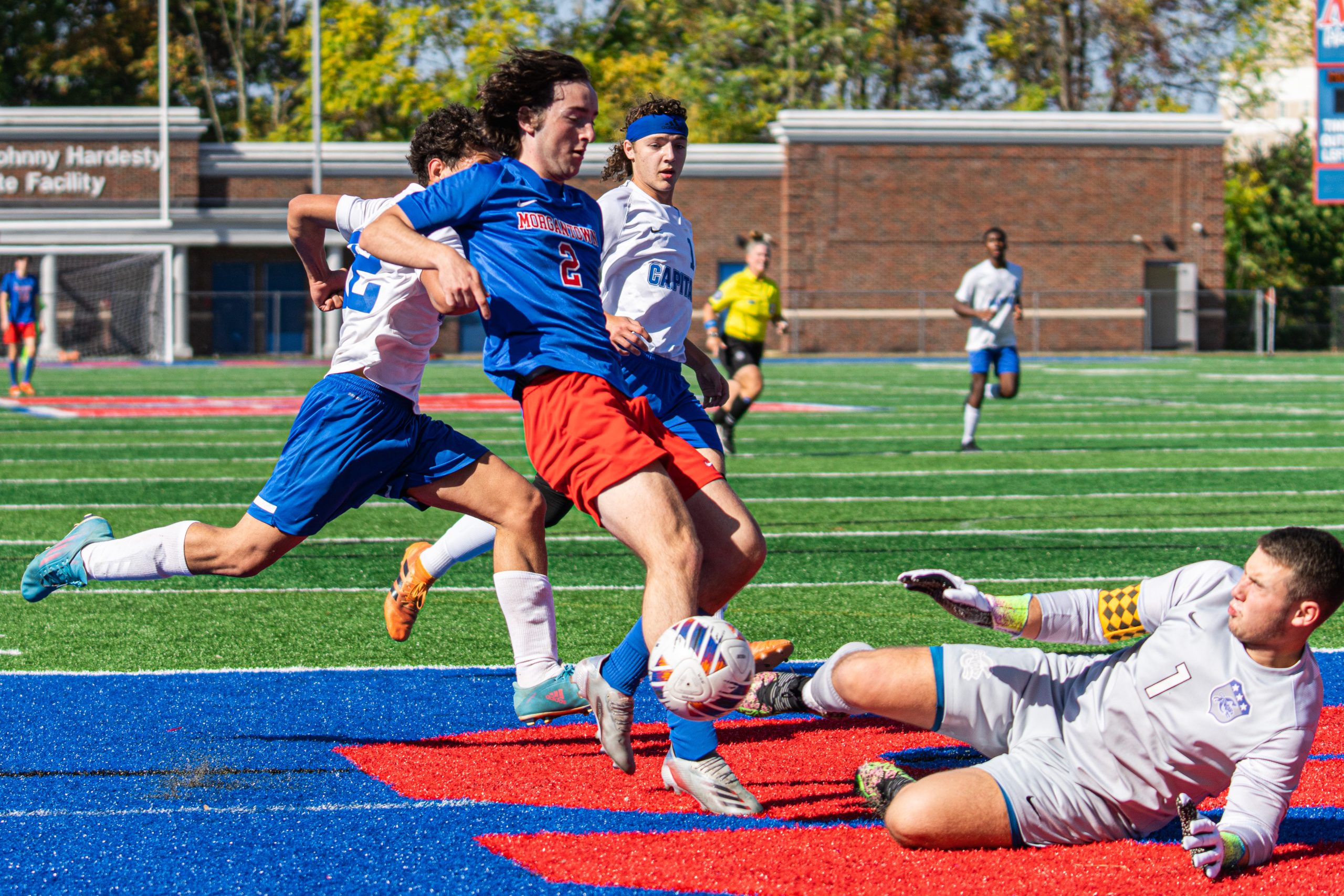 Morgantown boys' soccer wraps up regular season with 6-0 win over Capital